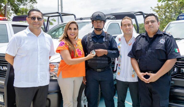 Gobernadora Mara Lezama fortalece seguridad de Tulum