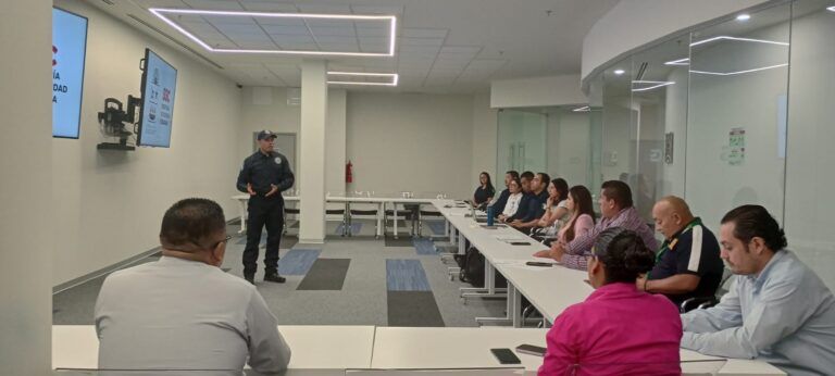 Seguridad Pública de Puerto Morelos y el C5 coordinan estrategias de prevención del delito