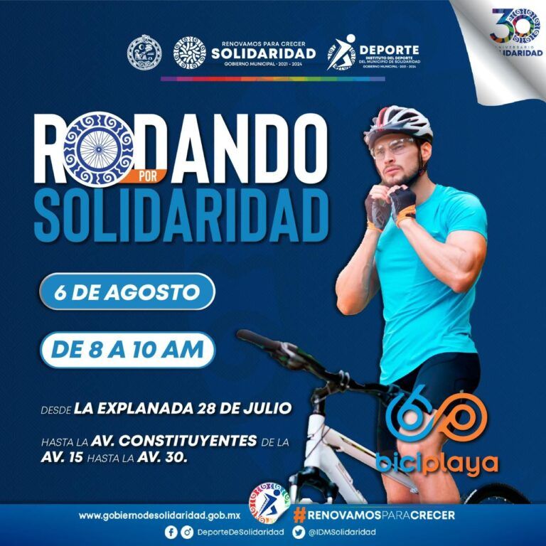 Invitan a participar en Rodando por Solidaridad