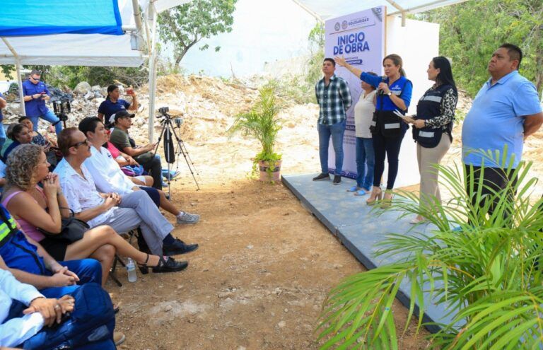 Gobierno de Solidaridad inicia pavimentación de calles antes olvidadas