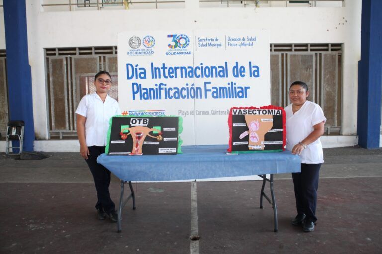 Solidaridad realiza campaña de la planificación familiar