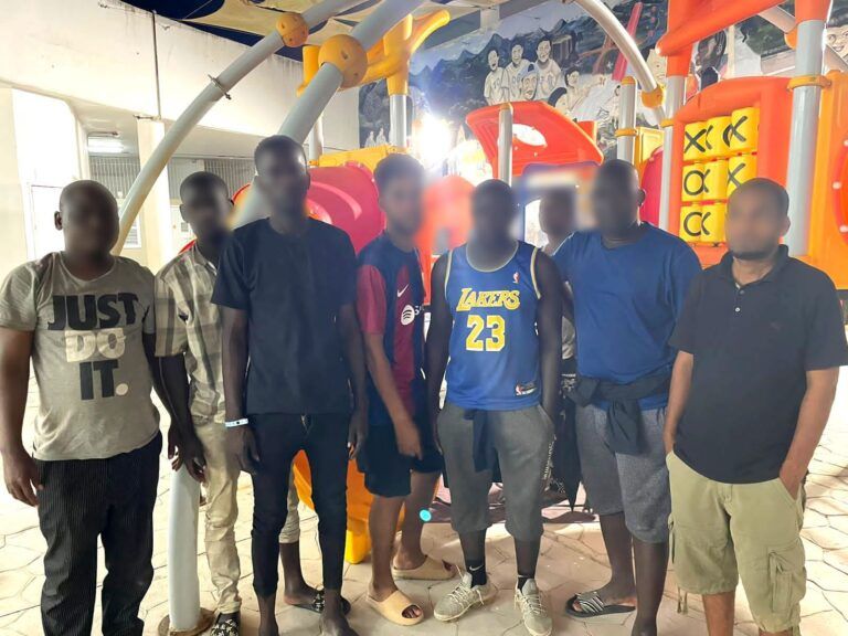 INM rescata en Veracruz a 137 personas provenientes del continente africano