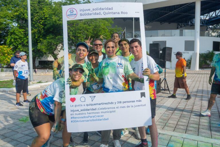 Solidaridad realiza la Carrera “Píntate por la Juventud”