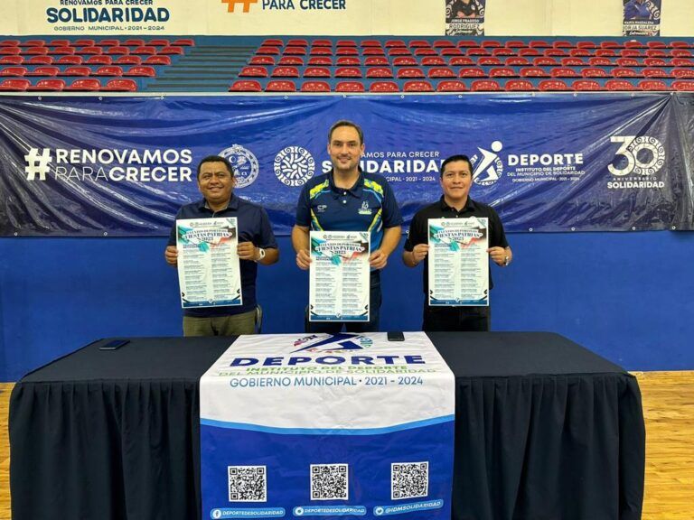 Solidaridad da a conocer calendario de eventos deportivos por Fiestas Patrias