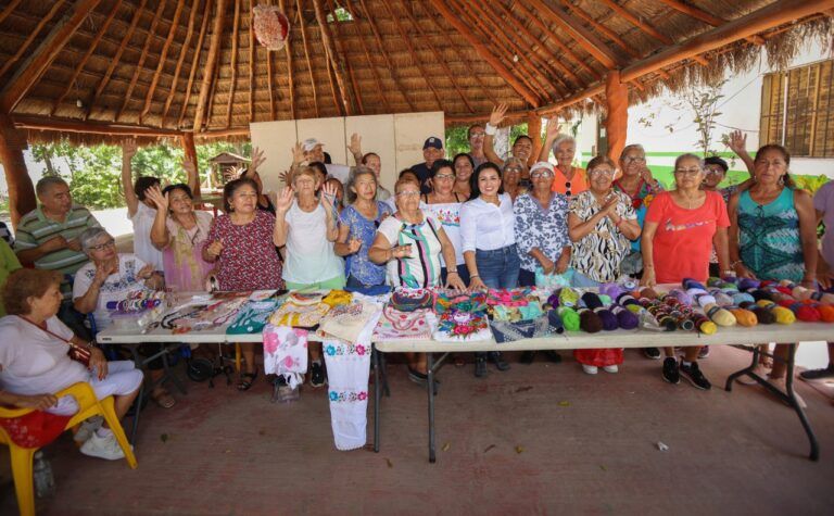 Blanca Merari promoverá más programas en beneficio de personas de la tercera edad