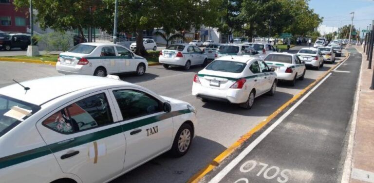Analizan revocar 41 concesiones de taxis por violentar la ley en Quintana Roo
