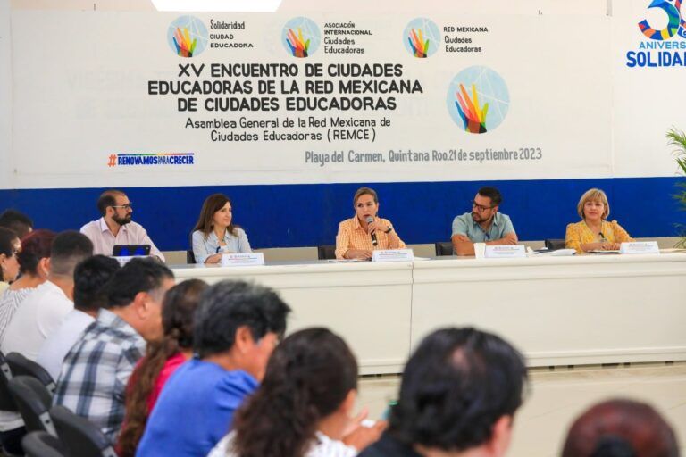 Inauguró Lili Campos el XV Encuentro de Ciudades Educadoras