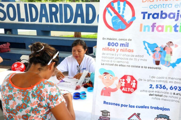 Regresa la Brigada Por Una Niñez Feliz a la colonia 28 de Julio