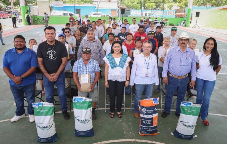 Fortalece Gobierno de Blanca Merari al campo portomorelense