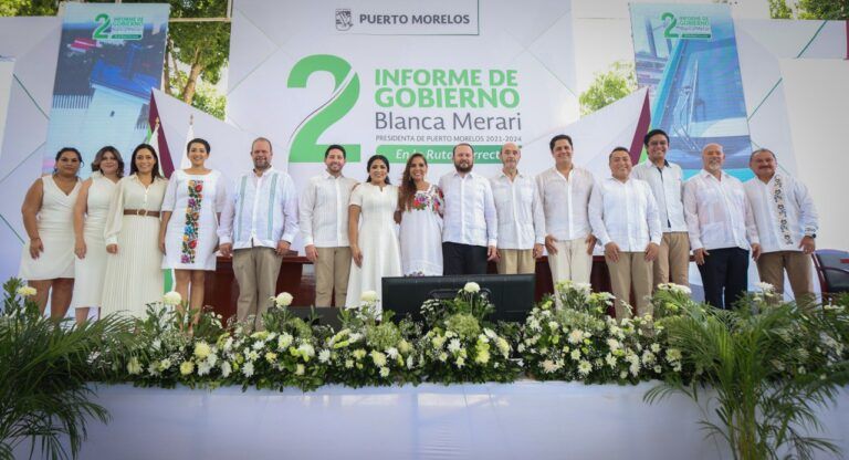 En Puerto Morelos trabajamos por un municipio con progreso y justicia social: Blanca Merari