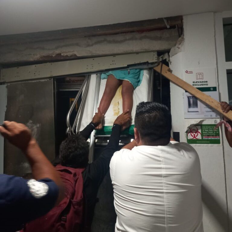 Sin recibir justicia Aitana, menor que murió prensada en elevador del IMSS en Playa del Carmen