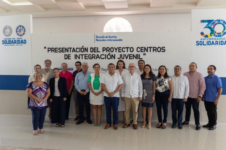 Gobierno de Solidaridad donó terreno para el Centro de Integración Juvenil