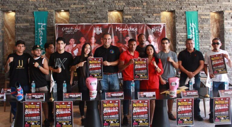 Presentan función de box en el Municipio de Solidaridad