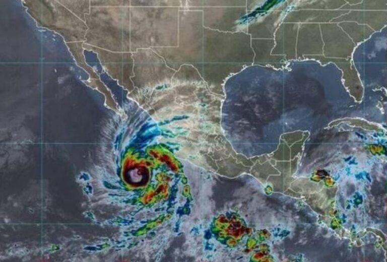 Huracán Norma ya es categoría 4; impactará en Baja California Sur y Sinaloa
