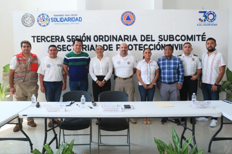 Solidaridad, primer municipio de Quintana Roo en actualizar su Atlas de Riesgo