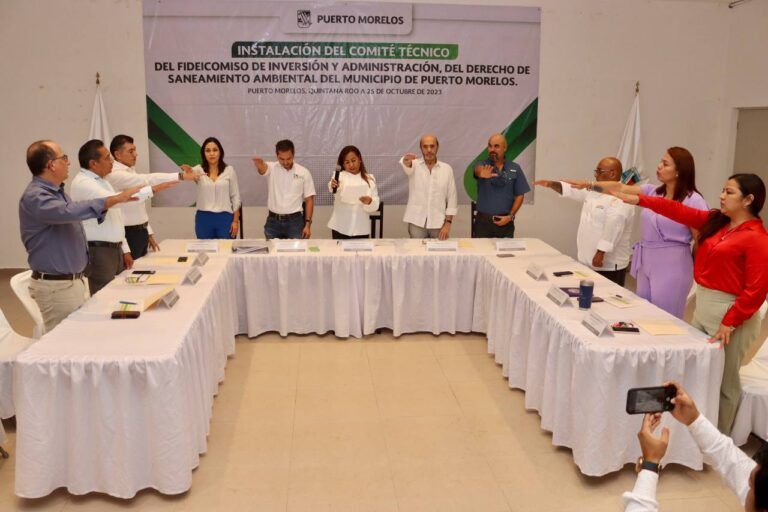 Instalan Comité Técnico del Fideicomiso de Inversión y Administración del Derecho de Saneamiento Ambiental