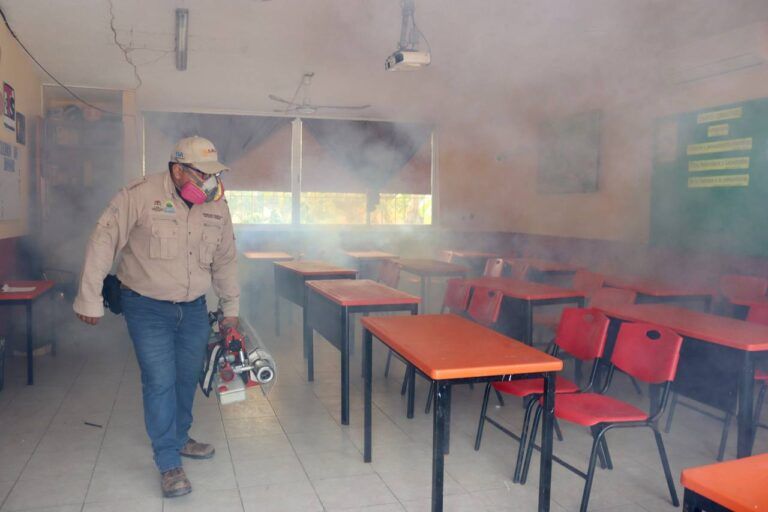 Impulsan la certificación de escuelas como edificios saludables libres de criaderos de larvas aedes aegypti