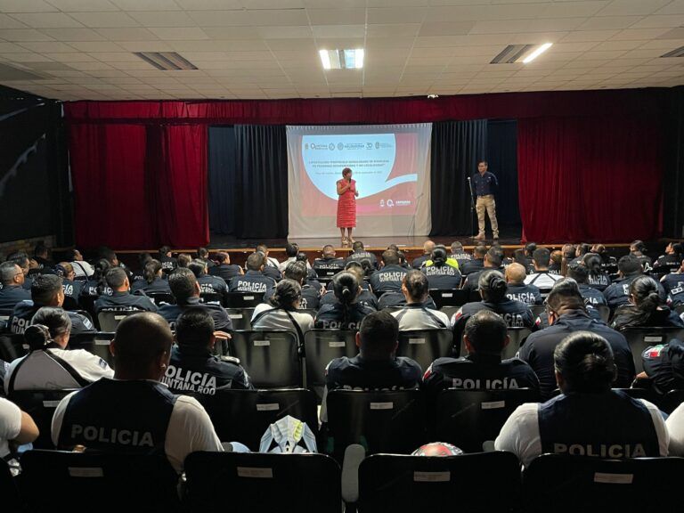 Capacitan a la Policía Municipal de Solidaridad en búsqueda de personas desaparecidas