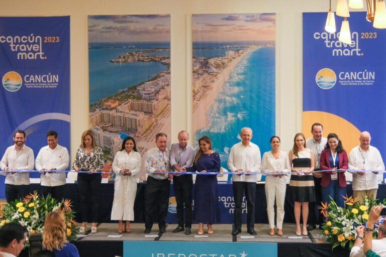 Caribe Mexicano refrenda su liderazgo turístico en Travel Mart 2023