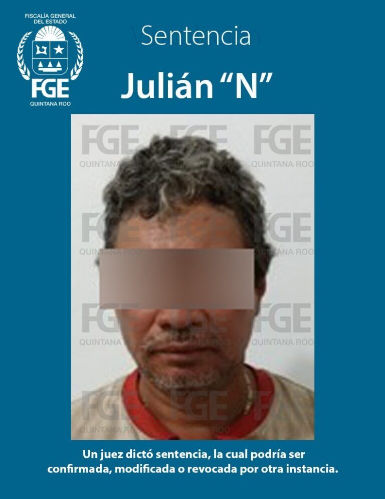 Sentencian a 69 años y 6 meses de prisión a una persona por violación y abusos sexuales en agravio de una menor