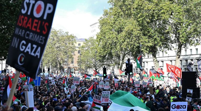 Manifestaciones en todo el mundo exigen parar el genocidio israelí en Gaza