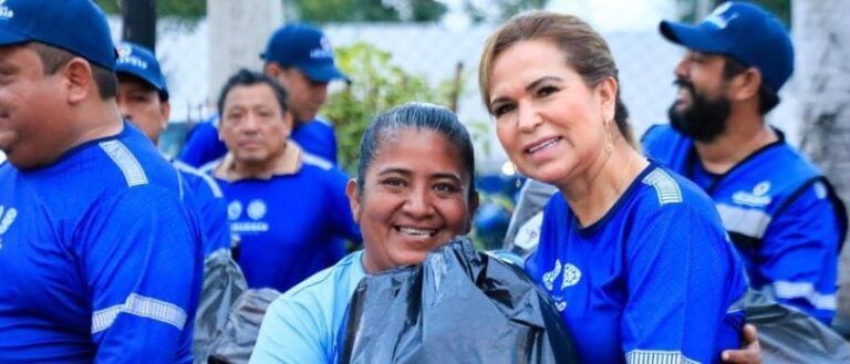 Lili Campos dignifica a personal de Servicios Públicos con más uniformes