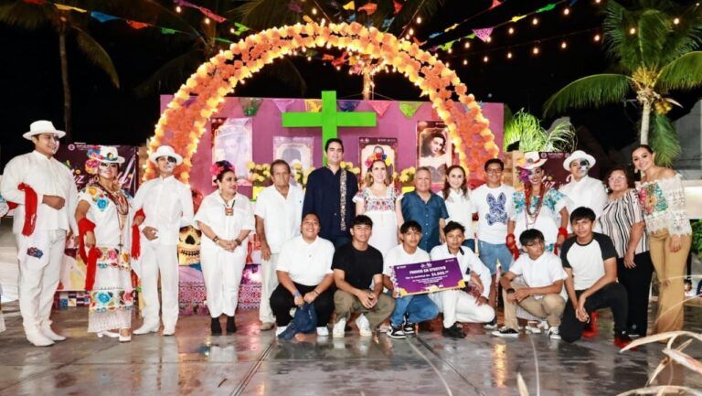 Finaliza el Tercer Festival “Luz y Vida, entre Vivos y Muertos 2023”, de Isla Mujeres