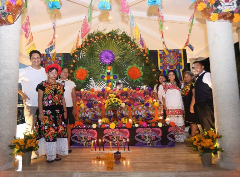 Leona Vicario celebra la vida con una procesión de ánimas, concursos de catrinas y calaveritas literarias