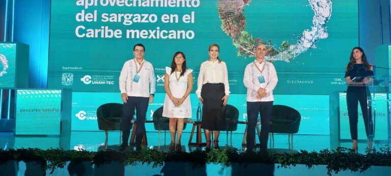 Científicos desarrollarán proyectos para atender sargazo en el Caribe Mexicano