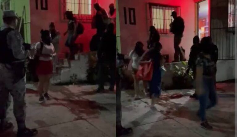 Rescatan a cinco mujeres y un menor durante cateo en un inmueble donde se ejercía la prostitución