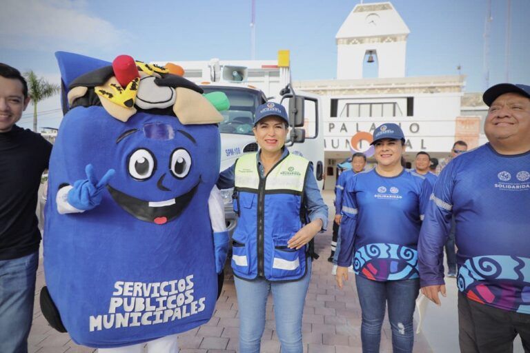 Refuerza Lili Campos recoja de basura en Solidaridad