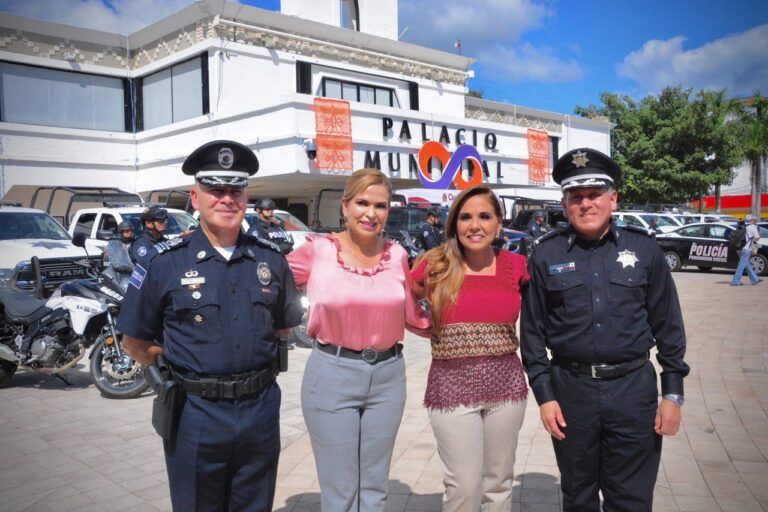 Refuerzan seguridad en Solidaridad, entregan más patrullas