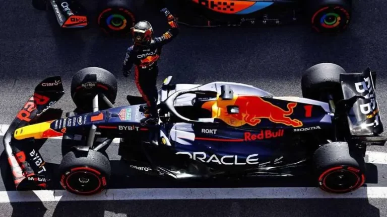 Verstappen gana en Brasil; Checo termina en cuarto