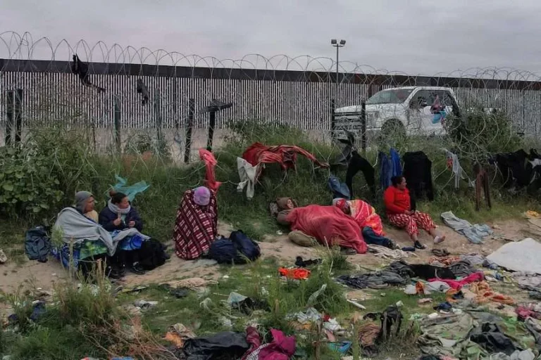 El frío agudiza crisis de migrantes en frontera norte de México
