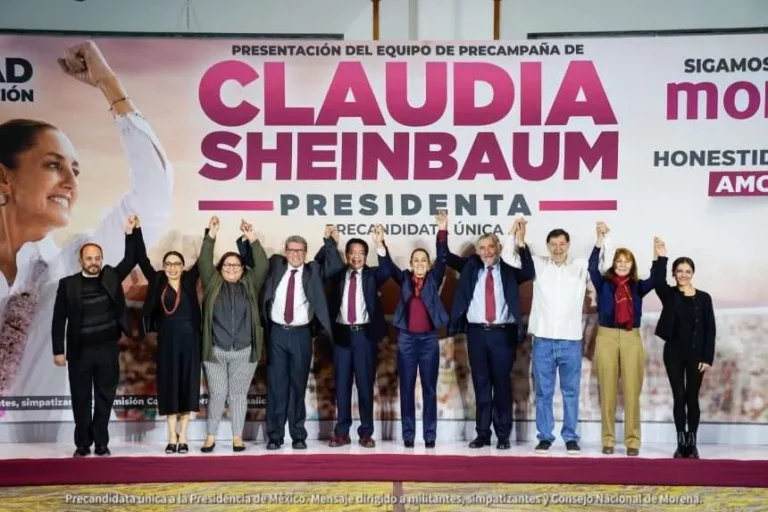 Claudia Sheinbaum revela su “Dream Team” para la carrera presidencial del 2024