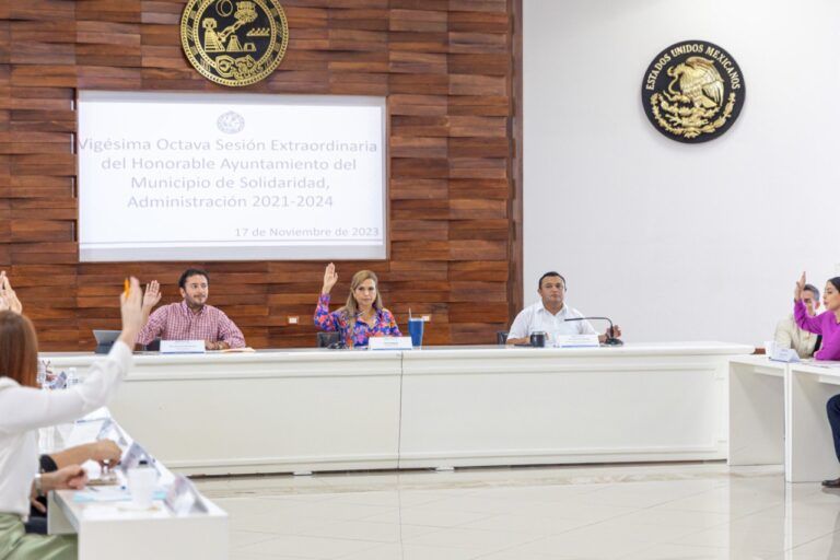 Aprueban Ley de Ingresos 2024 de Solidaridad por 3 mil 685 mdp