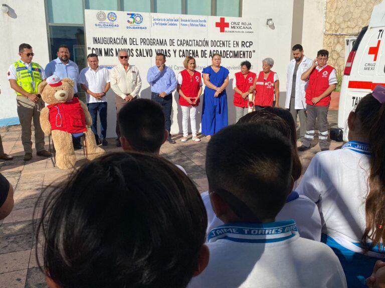 Inauguran en Solidaridad programa “Con mis manos salvo vidas”