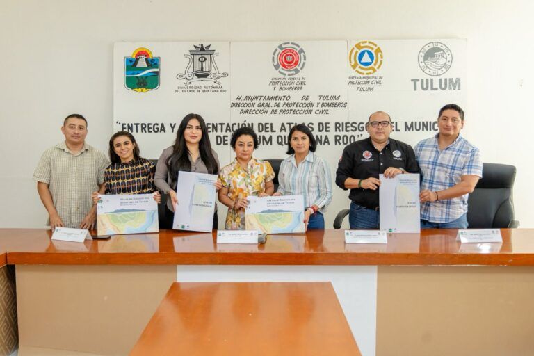 Listo Atlas de Riesgo 2023 en Tulum