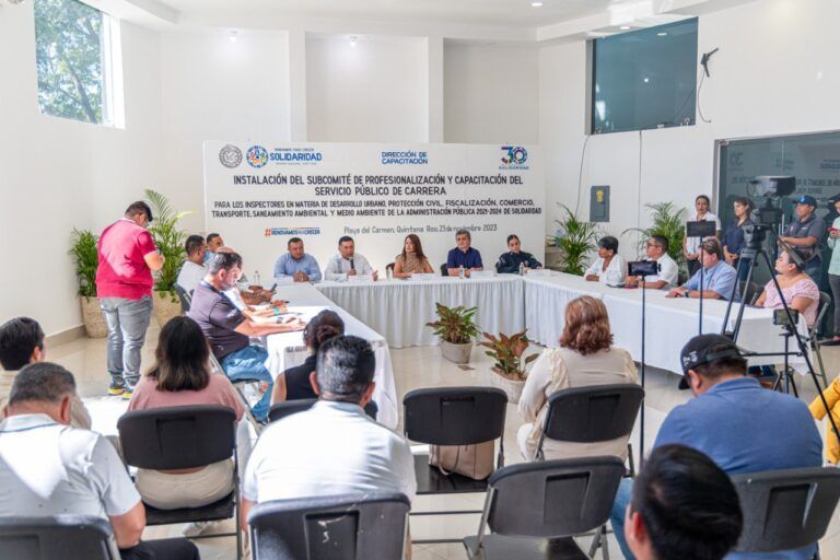 Capacitan a inspectores de Solidaridad, para brindar un mejor servicio a la población
