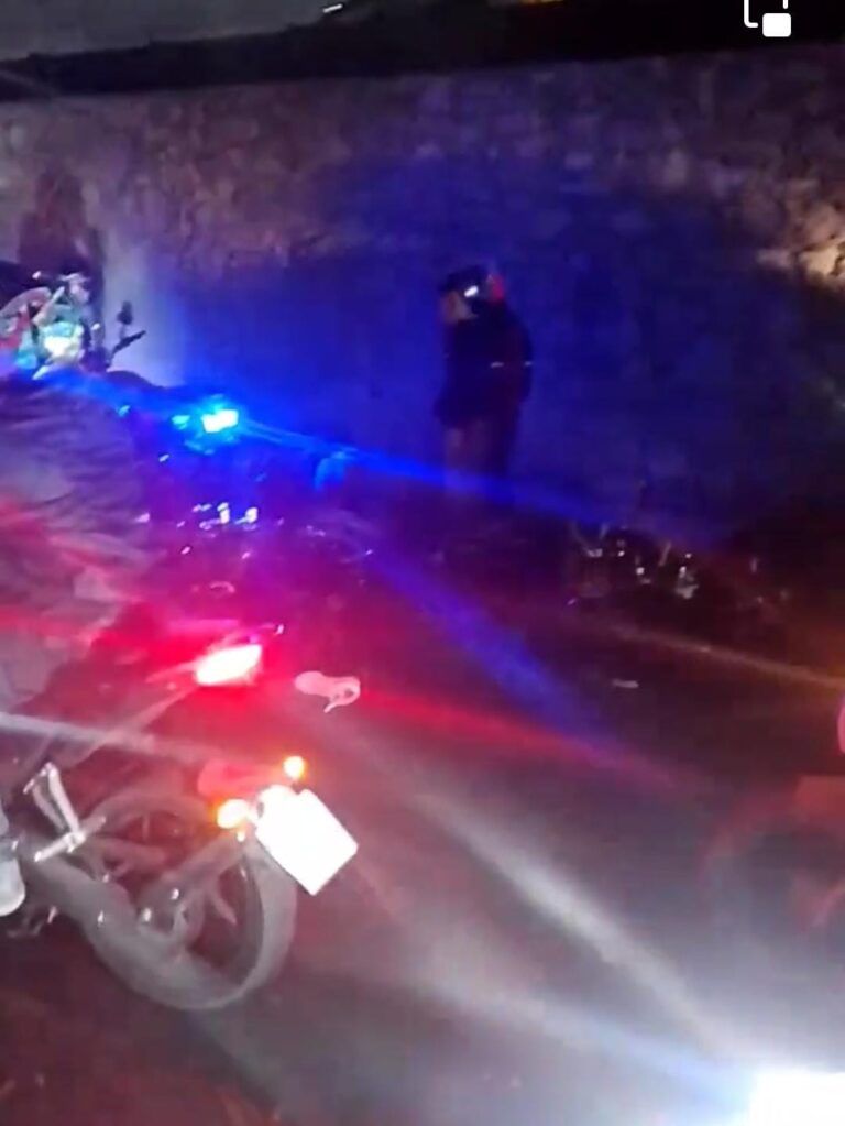 Conductor ebrio arrolla peregrinación de motociclistas