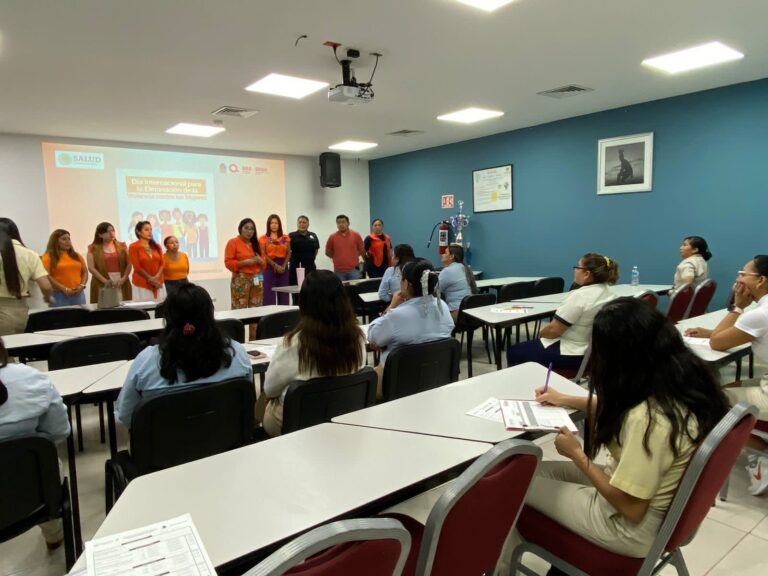 Gobierno de Puerto Morelos continúa brindando capacitación para combatir la violencia contra las mujeres