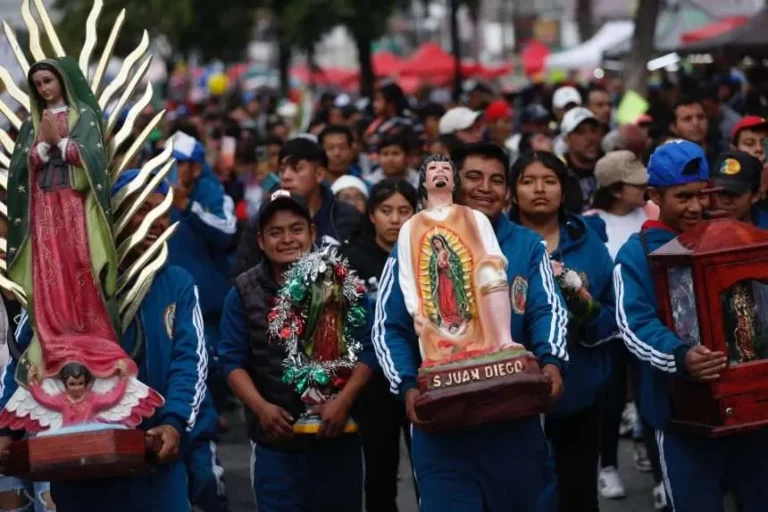 México recibe 11 millones de peregrinos que veneran a la Virgen de Guadalupe