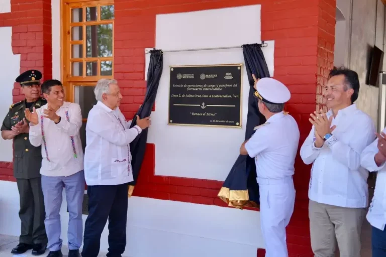Inaugura AMLO el Tren Interoceánico