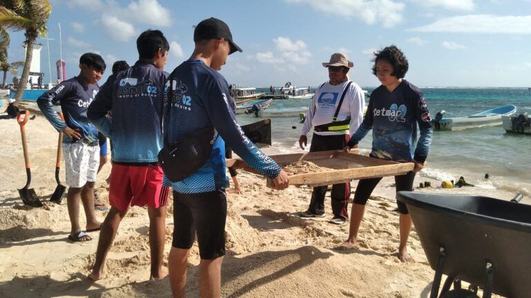 Realizan visita de control a playas “Blue Flag” de Puerto Morelos