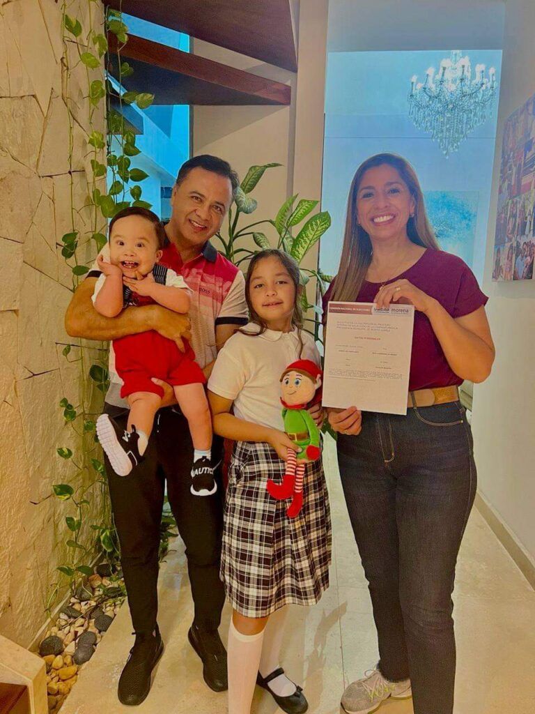 Marybel Villegas se registra para coordinar los comités de Defensa de la Cuarta Transformación en Benito Juárez