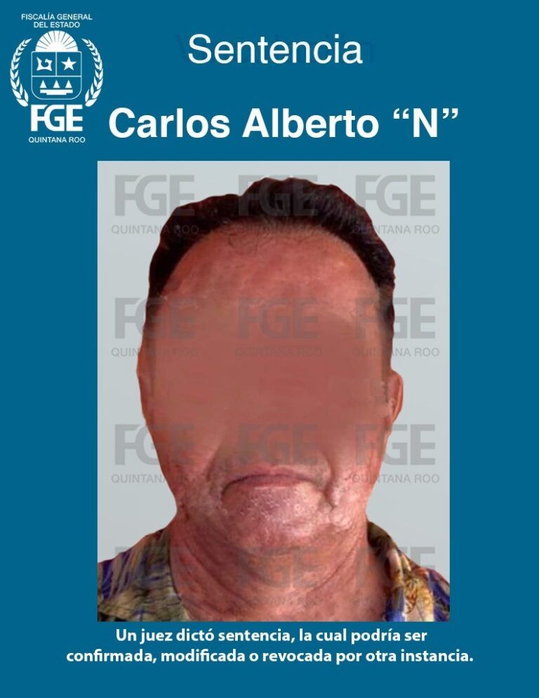 Condenan con 50 años a feminicida de Cozumel