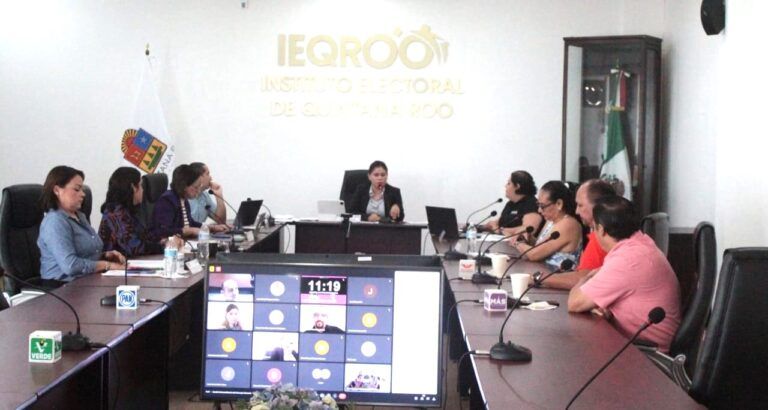 IEQROO define acciones para registro de candidaturas a diputaciones y alcaldías