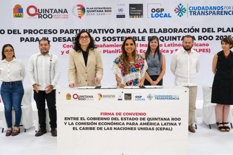 Inician Mara Lezama y la CEPAL Plan Estratégico para el Desarrollo Sostenible de largo plazo en Quintana Roo