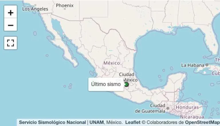 Sismos sacuden al sur de la Ciudad de México