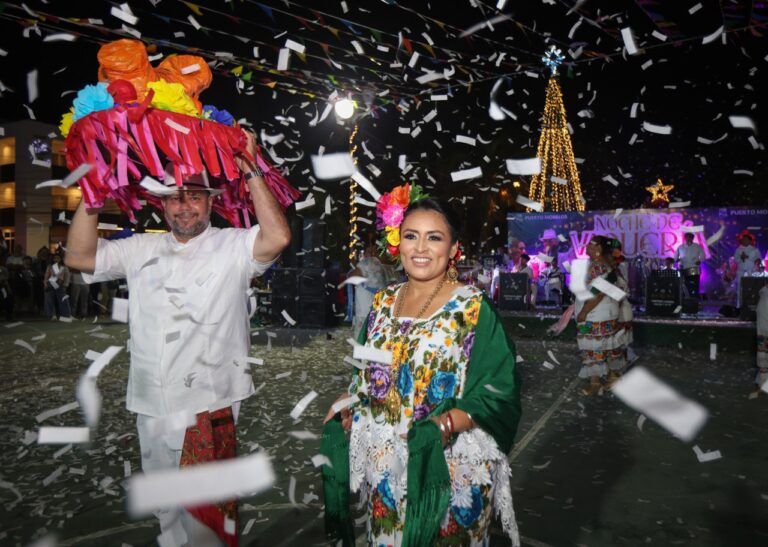 Vive Puerto Morelos tradicional Noche de Vaquería